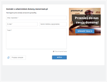Tablet Screenshot of forum.menstream.pl